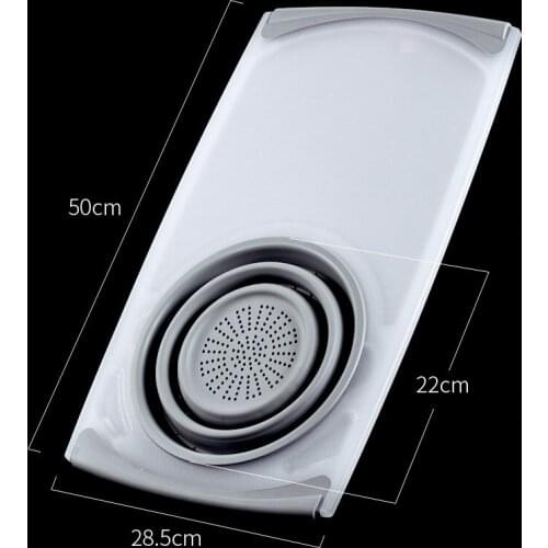Multifunctional folding chopping board sink sink chopping board household chopping board chopping board