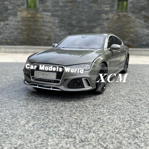 Diecast Car Model for KengFai RS7 4.0T Sportback 2016 (Grey) 1:18 + SMALL GIFT
