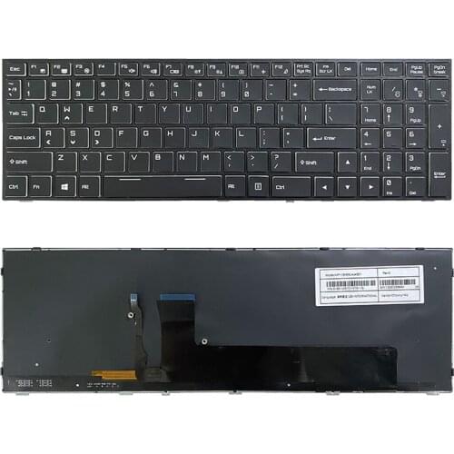 New US Colorful Backlit Keyboard FOR CLEVO P651 P650RS P670RS P655 P671 P671SG P671RP6-G P650SA P650SE P651SG P650SG P670SG