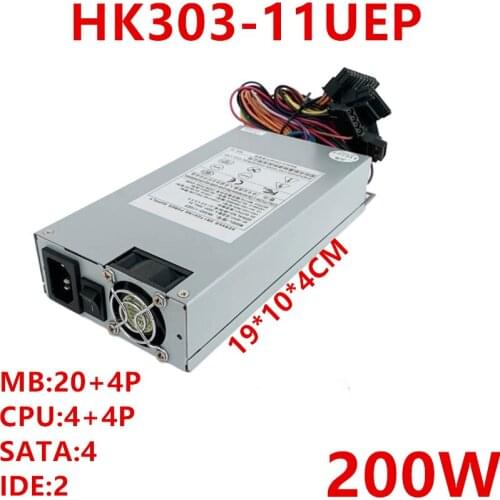 New PSU For Huntkey Standard 1U 200W Power Supply HK303-11UEP