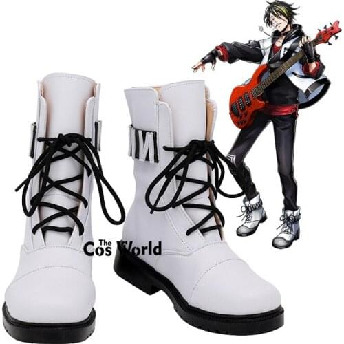ARGONAVIS from BanG Dream Akebono Ryo Anime Customize Cosplay Shoes Boots