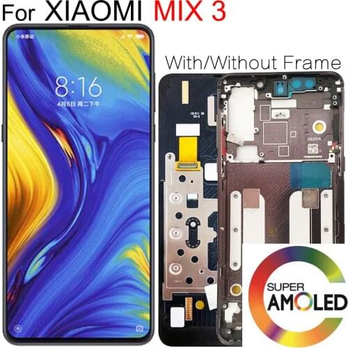 Original 6.39'' Display Replacement For Xiaomi Mix 3 LCD Touch Screen Digitizer Assembly For Xiaomi MIX3 Display