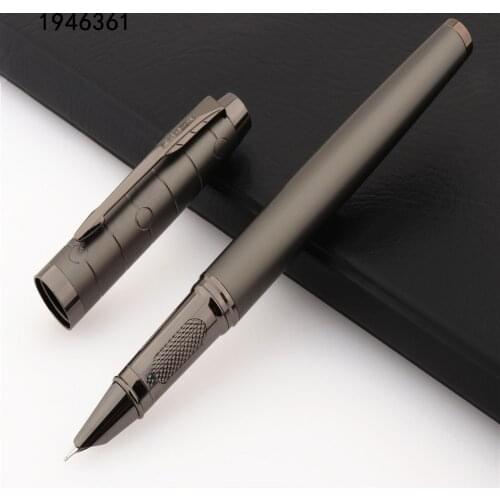Luxury quality 889 Gray Business office Fountain Pen student School Stationery Supplies ink calligraphy pen