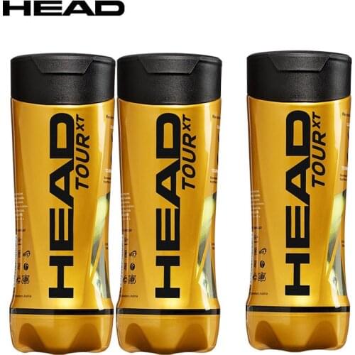 3 / 6 /12 Pcs Professional Original HEAD Tennis Balls Tennis Coach Training Balls Tenis Ball Tennis Trainer Pelotas Tennisballen