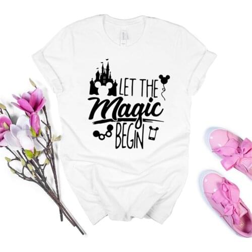Let The Magic Begin Shirt Minnie Castle Matching Tee Magical Vacation Tee Unisex Shirt For Family