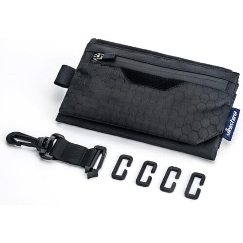 Silenstorm pouchbag zip pocket wallet 600d techwear accessories streetwear ZJB002
