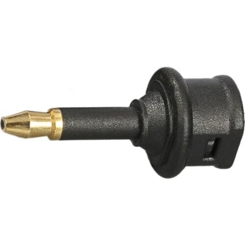 Toslink Plug To 3.5mm Mini Digital Optical Cable Adapter Male To Female Fiber Optic Adapter Audio Connector