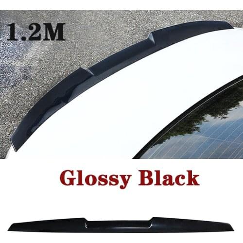 1.2M Universal Rear Trunk Spoilers Car Racing Rear Tail Spoiler Wing Air Deflector Spoiler Modified Car Accessories