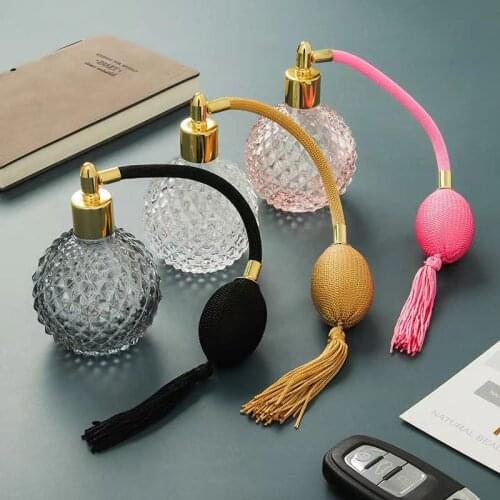 High Quality 100ML Pineapple Crystal Glass Perfume Spray Bottle