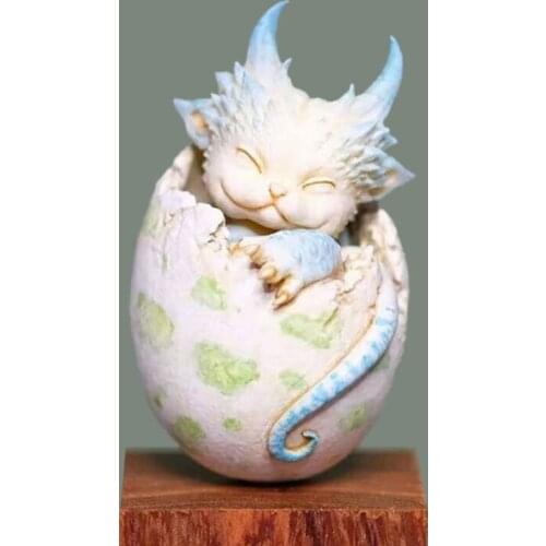 Dragon Egg Epoxy Silicone Resin 3d Mold Jewelry Pendant Silicone Mould Diy Crafts Soap Making Ornaments Decorations Casting Tool