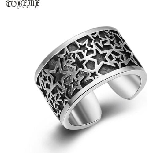 100% 925 silver Star ring vintage 925 sterling Unisex ring Lover;s jewelry gift SILVER ring for LOVERS resizable