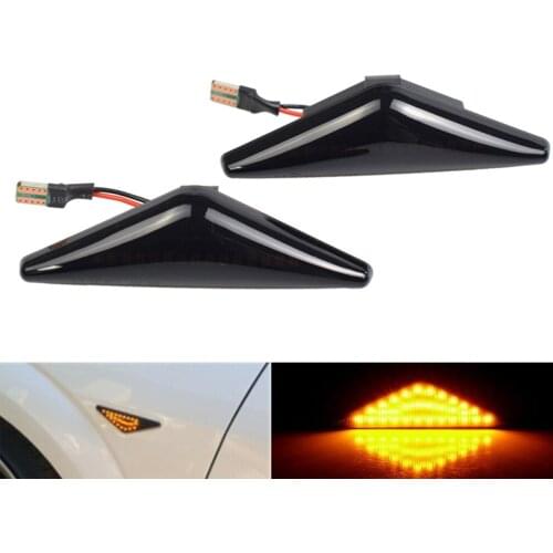 LED Side Marker Turn Signal Lights Indicator Blinker Repeater Lamp For Ford Focus MK1 Mondeo Mk3 Car Styling