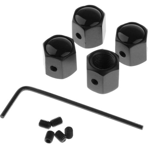 4 Pcs/Set Universal Car Wheel Tire Air Valve Stems Cap Motorcycle Car Styling Decorative Accessories Anti-theft Type