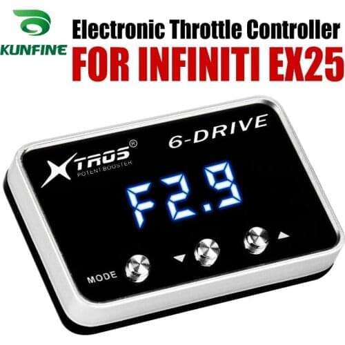 Car Electronic Throttle Controller Racing Accelerator Potent Booster For INFINITI EX25 Tuning Parts Accessory