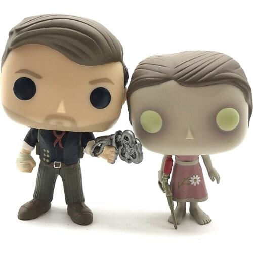 Booker DeWitt #64 Little Sister #66 Vinyl Action Figure Collectible Model Toy kids gifts No box