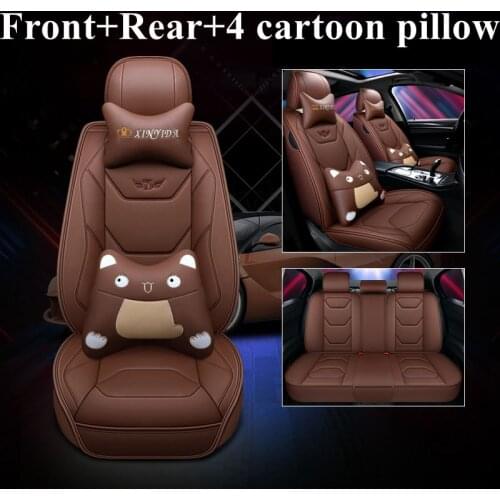 Car Seat Cover for Ford edge everest explorer focus 1 2 3 4 5 fusion Escape kuga Luxury cushion seat covers