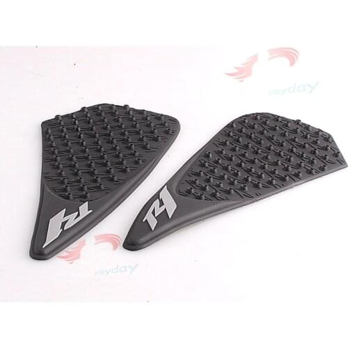 For YAMaha YZF R1 2004 2005 2006 Black Protection Sticker Gas Knee Grip Tank Traction Pad Side 3M