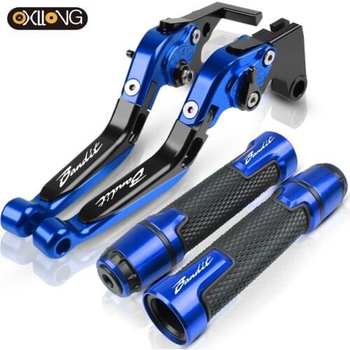 For SUZUKI GSF650 GSF650S BANDIT GSF650N BANDIT 2007 - 2015 Motorcycle Accessories Brake Clutch Levers Handlebar Hand Grips ends