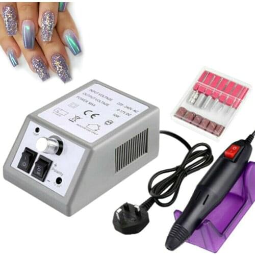 Professional Electric Nail Drill Milling Machine For Manicure Pedicure Files Tools Kit Nail Polisher Grinding Glazing Machine