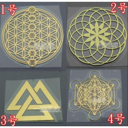 3cm Energy Tower Paste Energy Pattern With use of epoxy Mold Making Mould Jewelry Tool stickers for DIY jewelry
