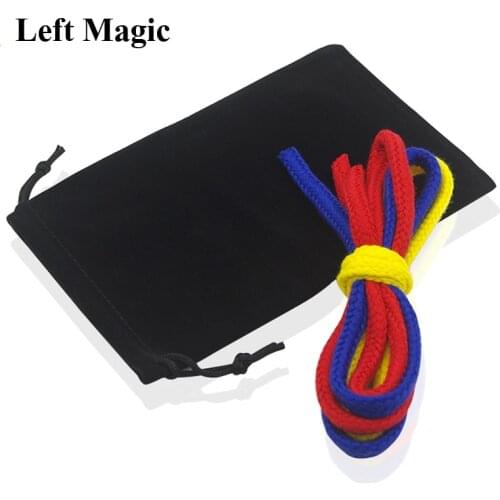 Which Is The Shortest Rope ? Magic Tricks Three Color Rope Magic Props Close-Up Street Stage Magic Illusions Gimmick Accessories