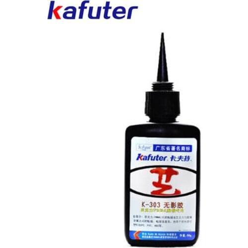 NEW 50ml,kafuter UV glue uv curing adhesive K-303 Acrylic Transparent plastic Acrylic adhesive
