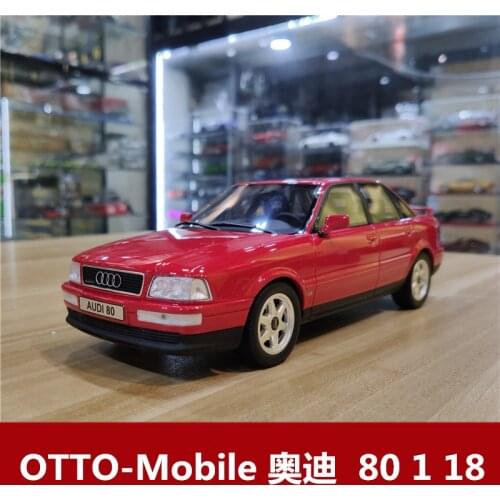 OTTO Audi 80 Quattro B4 1/18 Collection resin Die-cast Simulation Model Cars Toys