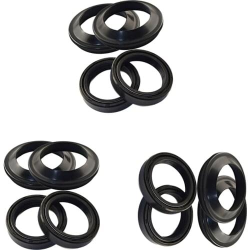 MagiDeal 3-pack 41x54x11mm Moto Front Fork Damper Oil Seal and Dust Seal Kit