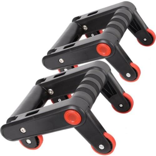Multi-function abdominal wheel push-up support one abdominal muscle training device mute anti-slip belly wheel