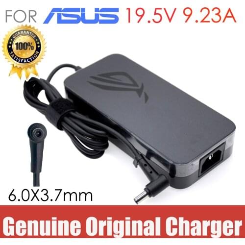 Original 19.5V 9.23A 180W 6.0X3.7mm Laptop AC Adapter Power Charger For Asus FX86F FX86SM GM501 GX531GM s7c gl504 ROG