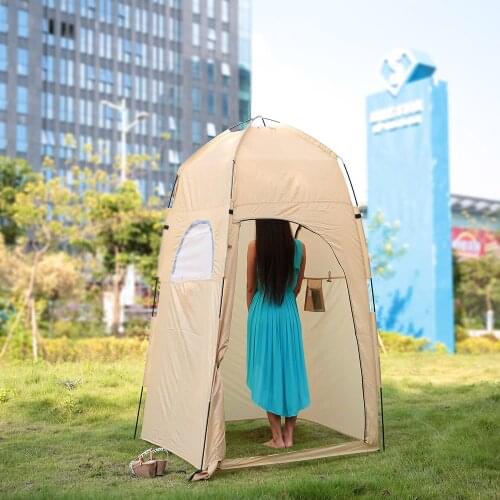 TOMSHOO Portable Outdoor Shower Bath Changing Fitting Room Tent Shelter Camping Beach Privacy Toilet