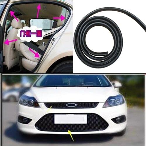 Rubber Car Door Seal Weatherstrip Car Body Mounted Front Left or Right for Ford Focus Mk2 2005-2013