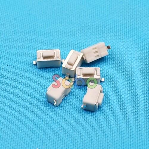 100PCS 2Pin SMD 3X6X4.3MM Tactile Tact Push Button Micro Switch Momentary