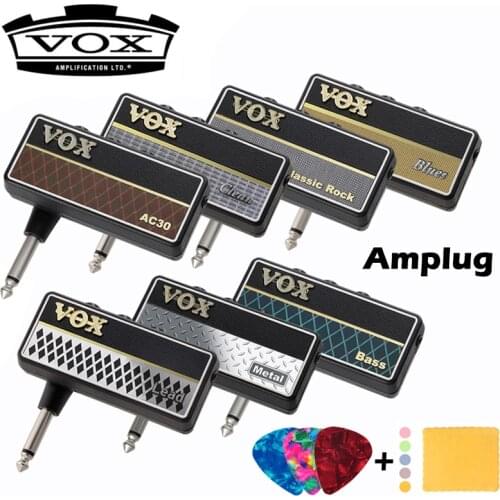 Vox Amplug 2 Guitar/ Bass Headphone Amplifier, All Models - AC30, Classic Rock, Metal, Bass, Clean, Blues, Lead
