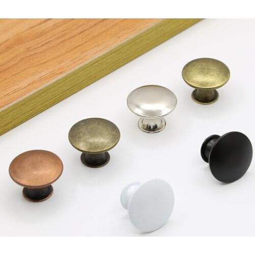 Vintage Cupboard Drawer Door Knobs Round Cabinet Door Handle Retro Door Round Pulls Drawer Knobs Home Hardware