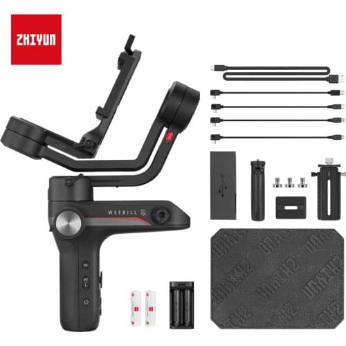 ZHIYUN Official Weebill S Camera Gimbal 3-Axis Image Transmission Stabilizer for Mirrorless Camera OLED Display Handheld Gimbals