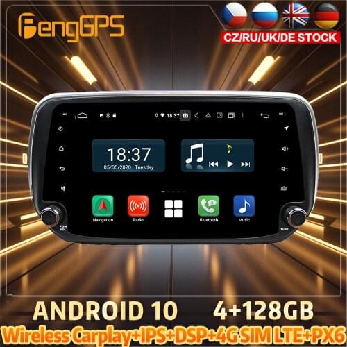 128G Android10 PX6 DSP For HYUNDAI Santa Fe 2018 Car DVD GPS Navigation Auto Radio Stereo Video Multifunction CarPlay HeadUnit