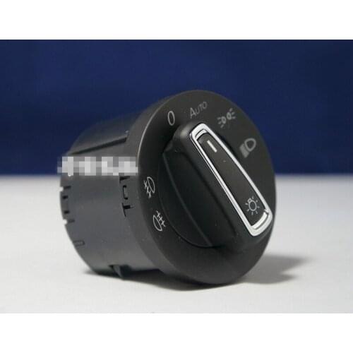 Polarlander Good Quality Knob Button Car Headlight On/OFF Switch 5GG941431d for V/W G/olf 7 L/ing Du Fog Headlight Lamp