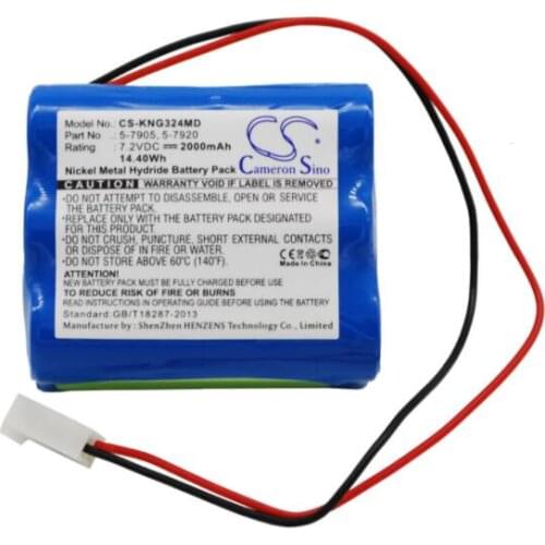 Cameron Sino 2000mAh battery for KANGAROO Control Enteral Feeding Pump Pump 324 5-7905 5-7920 Medical Battery