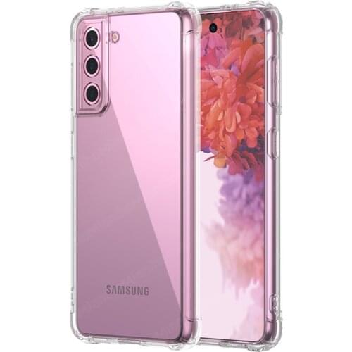 For Samsung Galaxy S21 Case Clear Shockproof Bumper Cover For Samsung S21 Ultra Soft TPU Silm Phone Case For Samsung S21 Plus