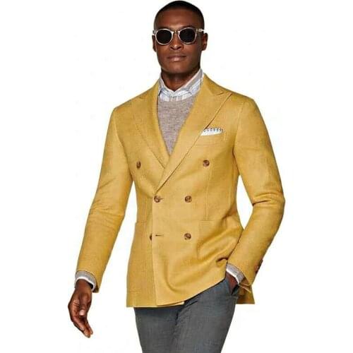 Handsome Groomsmen Groom Tuxedos Mens Wedding Dress Man Jacket Blazer Prom Dinner (Jacket+Pants+Tie) A108