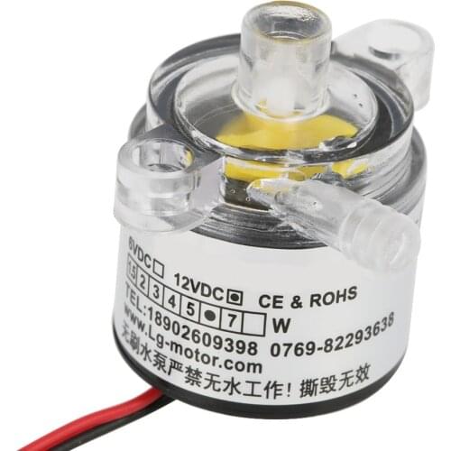 1pc Mini pompa Water Pump 12V DC 6W Food Grade Submersible Brushless Water Pump 2L/min bomba de agua 12v