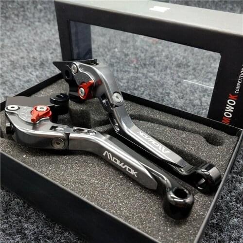 Apply GSX250 GSX250R GW250 DL250 aluminum alloy horn modified brake clutch rod in hand