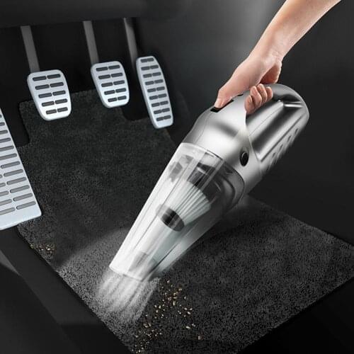 Handheld Vacuum Cordless Powerful Cyclone Suction Portable Rechargeable Vacuum Cleaner Quick Charge for Car Home Pet Hair
