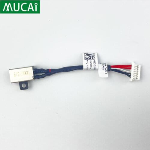 DC Power Jack with cable For Dell Inspiron 17 7778 7779 P30E 7378 7368 7405 5482 laptop DC-IN Charging Flex Cable 06VV22
