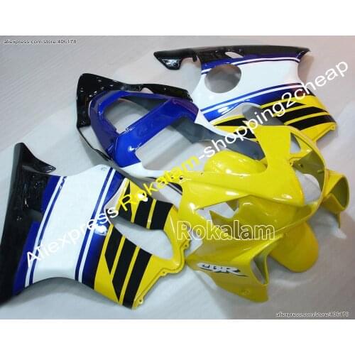 Cheapest Fairings For Honda CBR600 F4i 01-03 2001-2003 Yellow Motorcycle Fairings (Injection Molding)