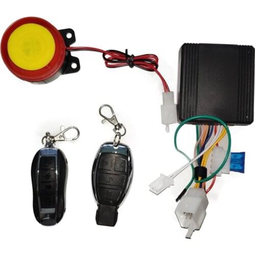 12V 125DB Universal Motorcycle Bike Alarm System Moto Remote Control Engine Start + Alarme Moto Speaker