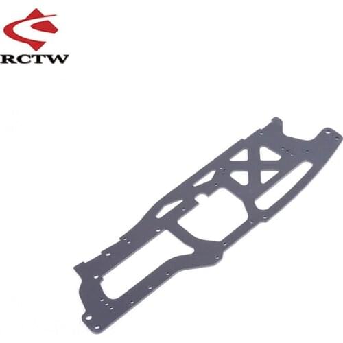 Left or Right Side Body Guard Plate (hard Anodizing) for 1/8 ROFUN ROVAN TORLAND MONSTER BRUSHLESS TRUCK SPARE TOYS PARTS