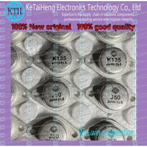 1double /lot 2SJ50 + 2SK135 J50 K135 A pair TO-3