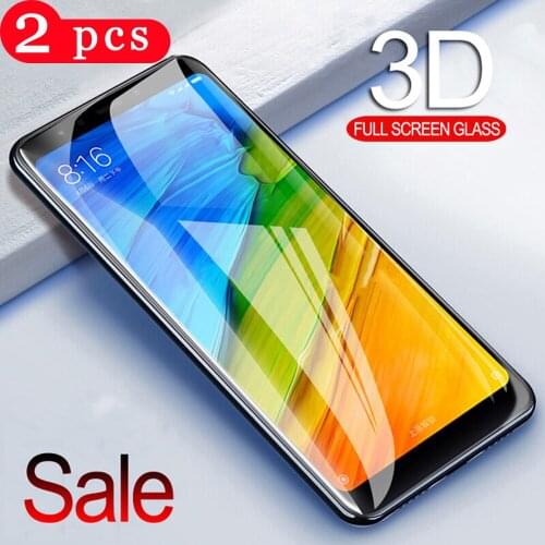 2Pcs for xiaomi redmi S2 note 6 pro 6A 5A tempered glass phone screen protector for redmi note 4X 5 plus glass protective film